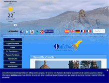 Tablet Screenshot of informacionturisticatenerife.com